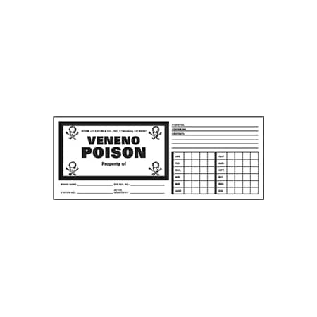 Jt Eaton Rat Bait Station Service Labels 915
